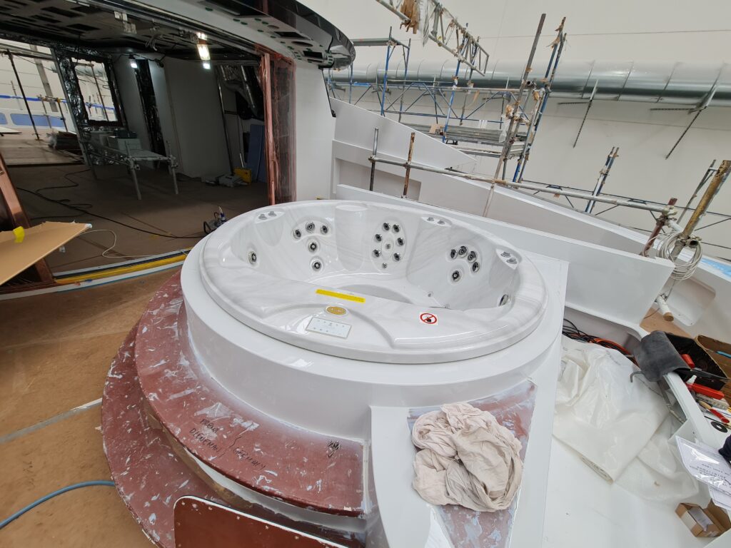 Jacuzzi design by Wolz Nautic 