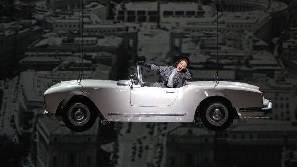 white 3D printed car