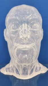 3D printed Skull created with Dimengel