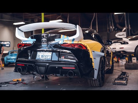 3D printed car spoiler