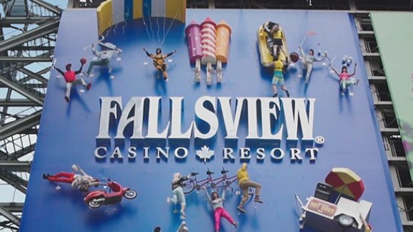 Fallsview 3d printed billboard