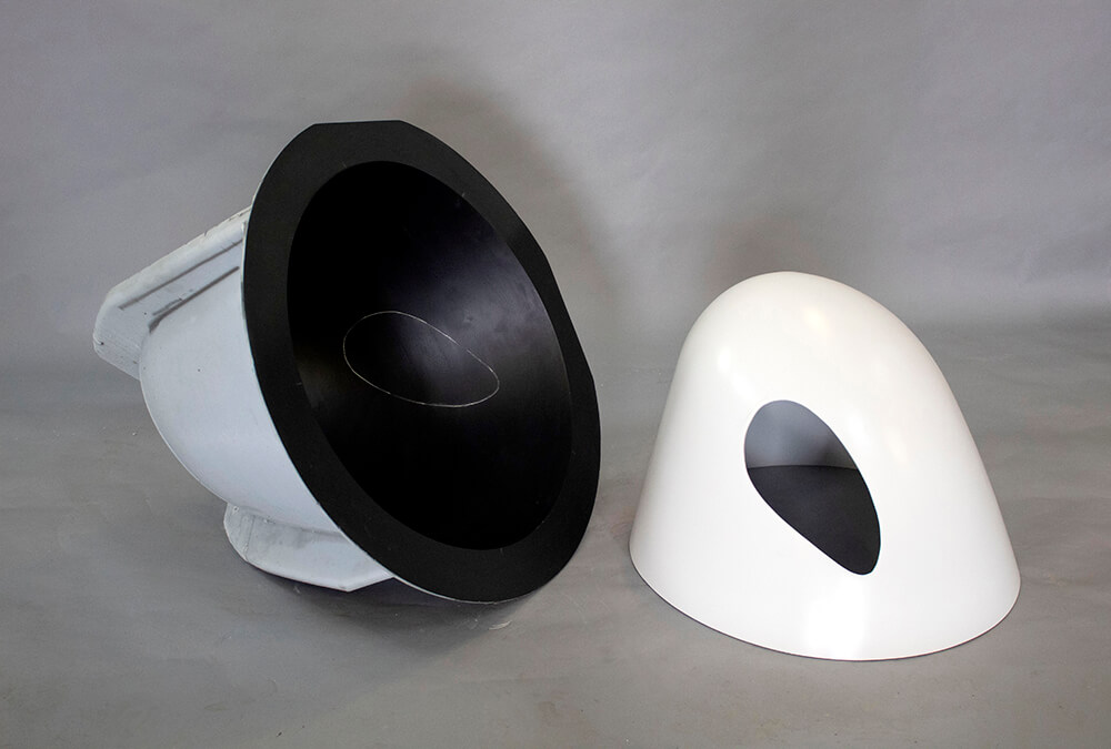 Mold Printed on Massivit 10000 for FRP Radom