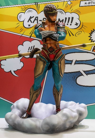 3D printed statue of a monkey king