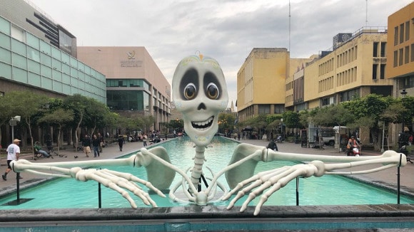 3D printed skeleton prop by Moti Digital