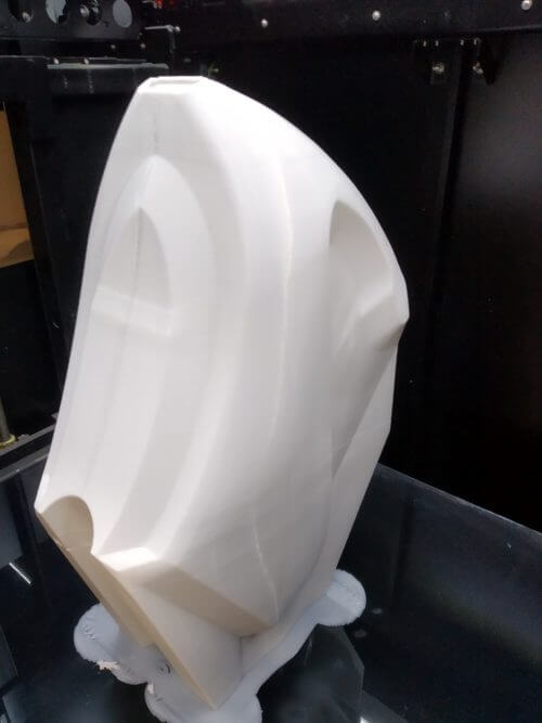 Motorcycle Nose 3D Printed on a Massivit 5000