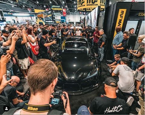 3D printed STREETHUNTER DESIGNS 2020 Supra MK5 Wide Body Kit