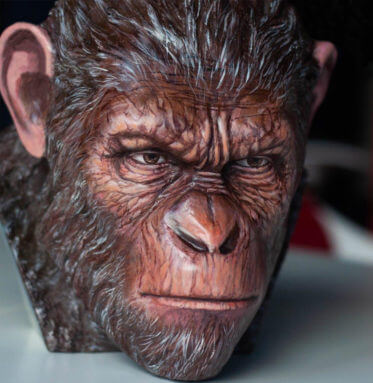 Planet of the Apes 3D Printed by 3DRU
