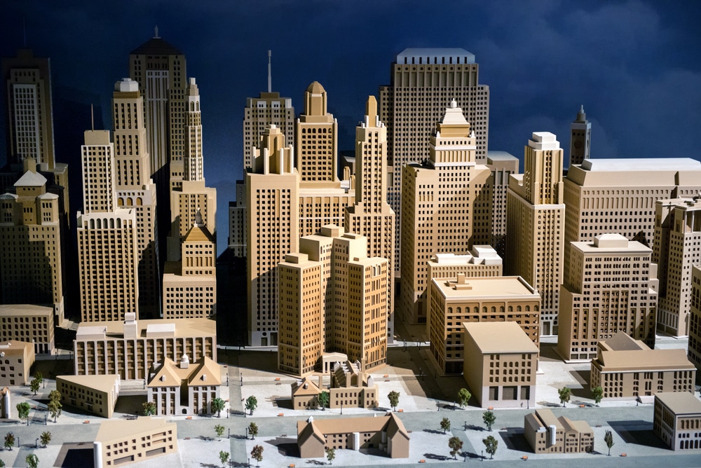 3D printed scale model