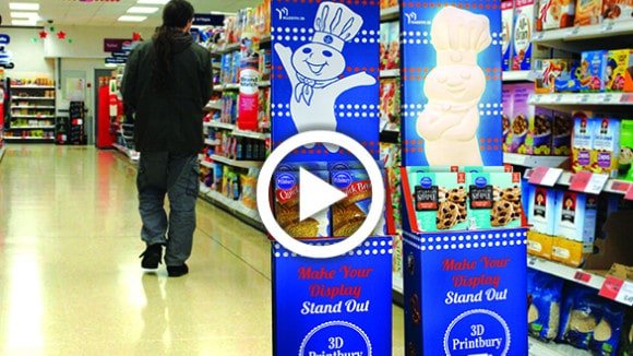 Pillsbury doughboy 3d printed