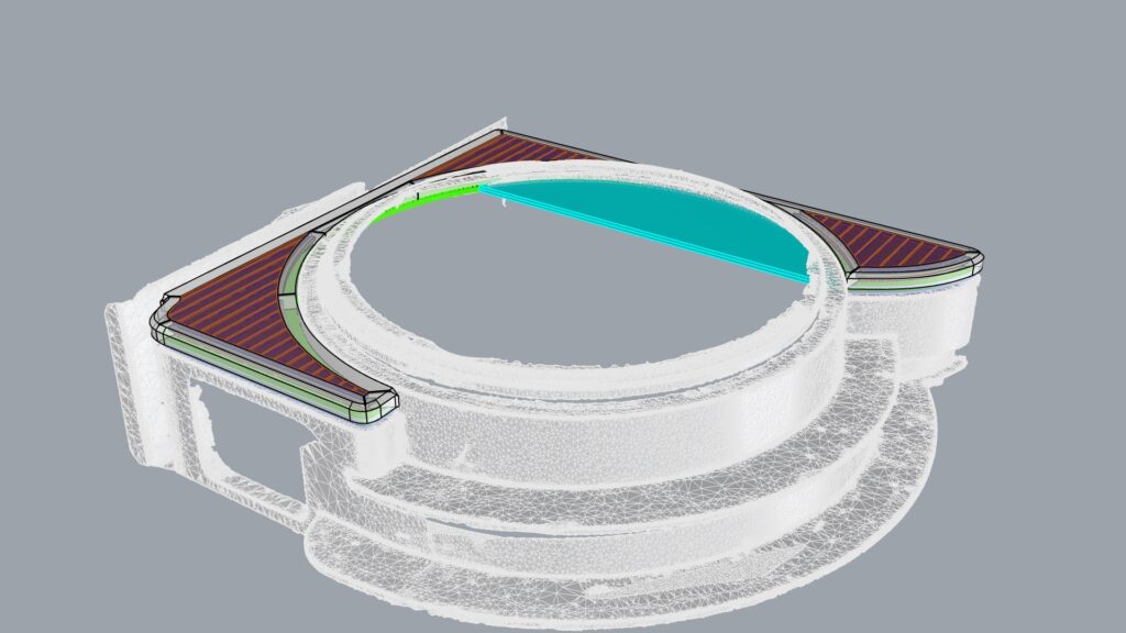 a rendered image showcasing the design by Woltz Nautic