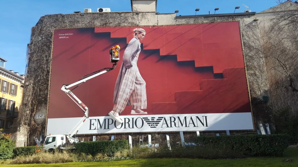Dimensional Billboard 3D Printed by Colorzenith