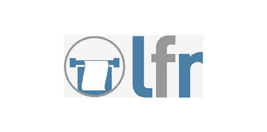 large format review logo